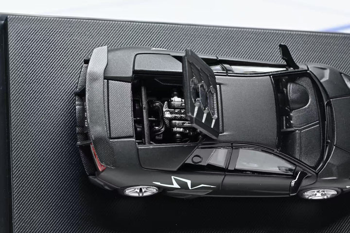 [Preorder] High Rev Model 1:64 Lamborghini Murcielago LP670-4 SV Nero Nesoi Matte