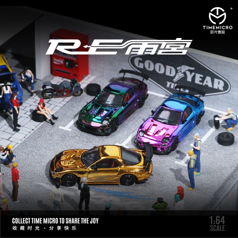 TIMEMICRO ミニカー 1/64 TimeMicro 1:64 Mazda RX-7 (3 Colours) TM647003/TM647004/TM647005