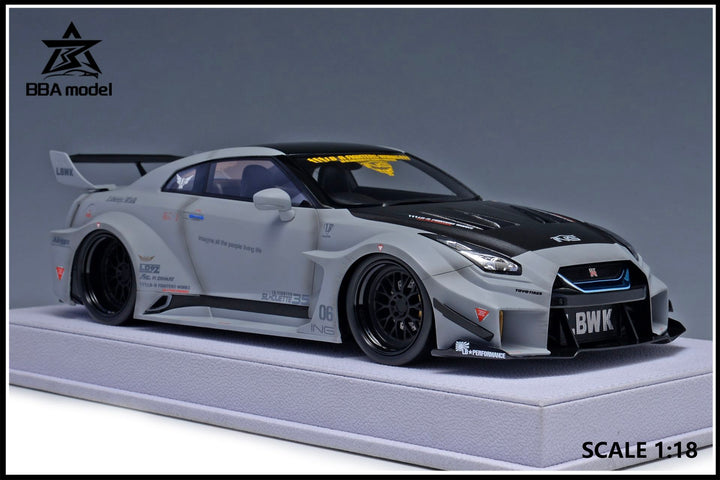 [Preorder] BBA model 1:18 Nissan GTR 35GT-RR LBWK (5 Colours)
