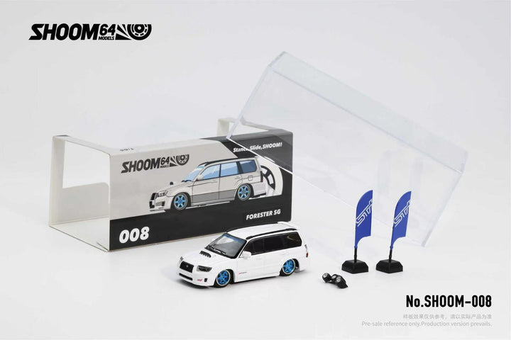 [Preorder] SHOOM64 1:64 Subaru Forester STi (SG) 2005 (3 Colours) SHOOM-093-006/ SHOOM-093-008/ SHOOM-093-009