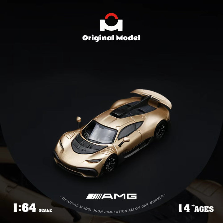 [Preorder] Original Model 1:64 Mercedes AMG One Champagne Gold OM646412