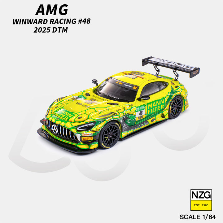 [Preorder] KILO works 1:64 Mercedes AMG GT3 EVO DTM 2025 (2 Colours) 114600010/114600011