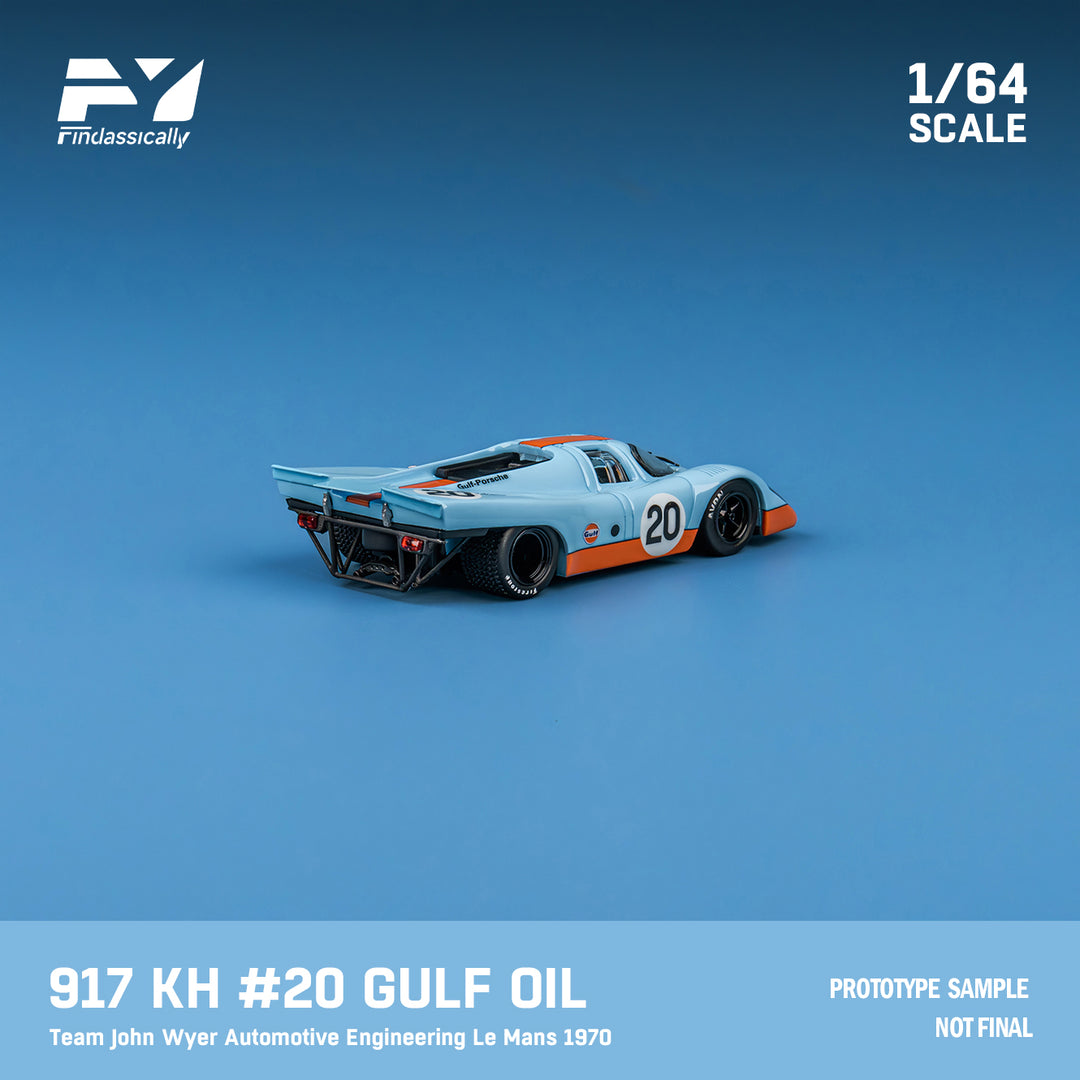 [Preorder] Finclassically 1:64 Porsche 917K  Gulf - Team John Wyer Automotive Engineering (3 Versions)