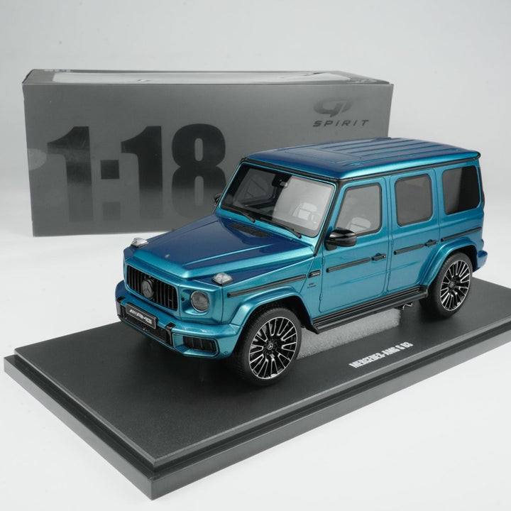 GT Spirit 1:18 MERCEDES-BENZ G 63 AMG HYPER BLUE MAGNO 2024 GT925