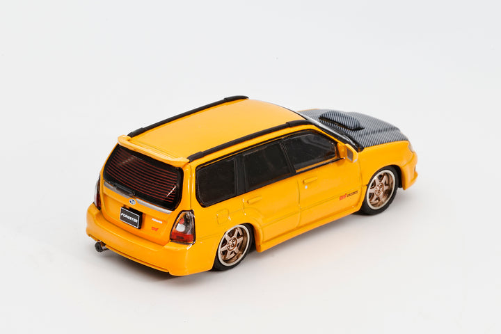[Preorder] SHOOM64 1:64 Subaru Forester STi (SG) 2005 Yellow SHOOM-093-010
