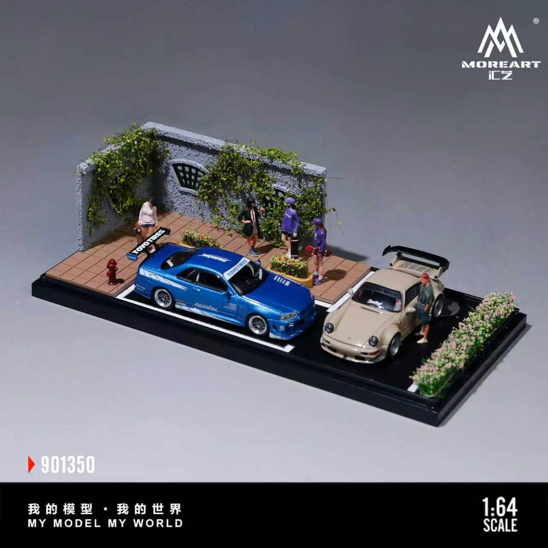 [Preorder] MoreArt 1:64 VINE WALL SCENE MO901350