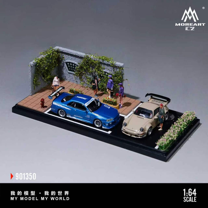 [Preorder] MoreArt 1:64 VINE WALL SCENE MO901350