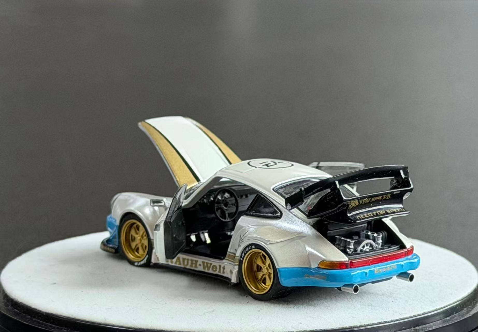 Preorder] PGM 1:64 Porsche RWB 930 White pgm-640211 (2 Versions