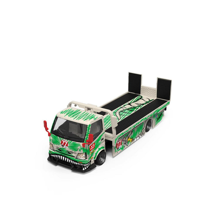[Preorder] SUPCAR 1:64 H300 Green Graffiti Dino Livery SC647250