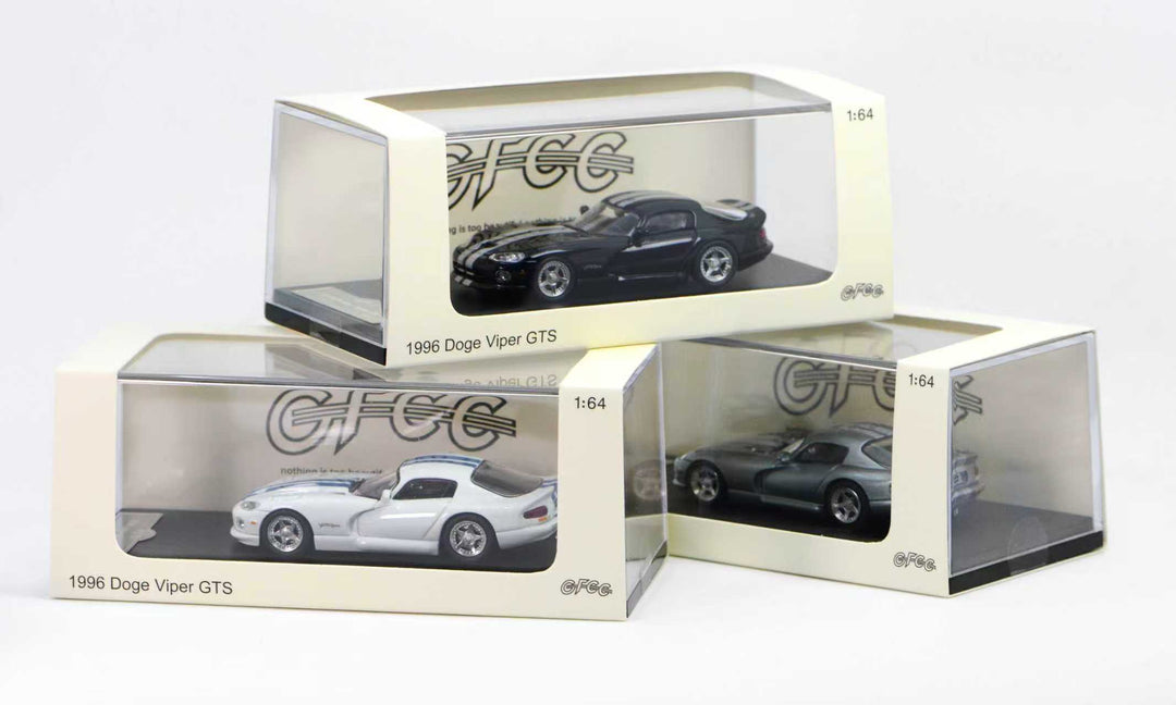 GFCC 1:64 1996 Dodge Viper Hardtop GTS (3 Colours)