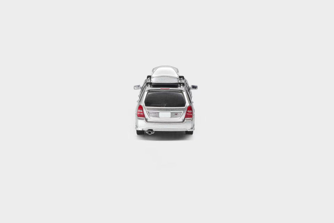 [Preorder] ModelModel 1:64 Subaru Forester STI Version Silver MM64-SG9-004