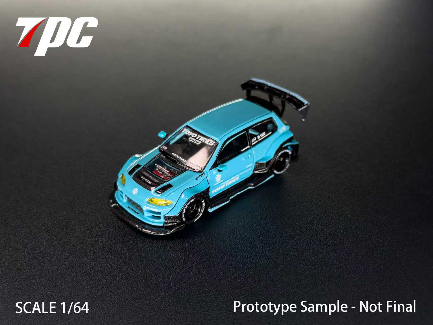 Preorder] TPC 1:64 Honda Kevmannz GT Civic EG (2 Versions