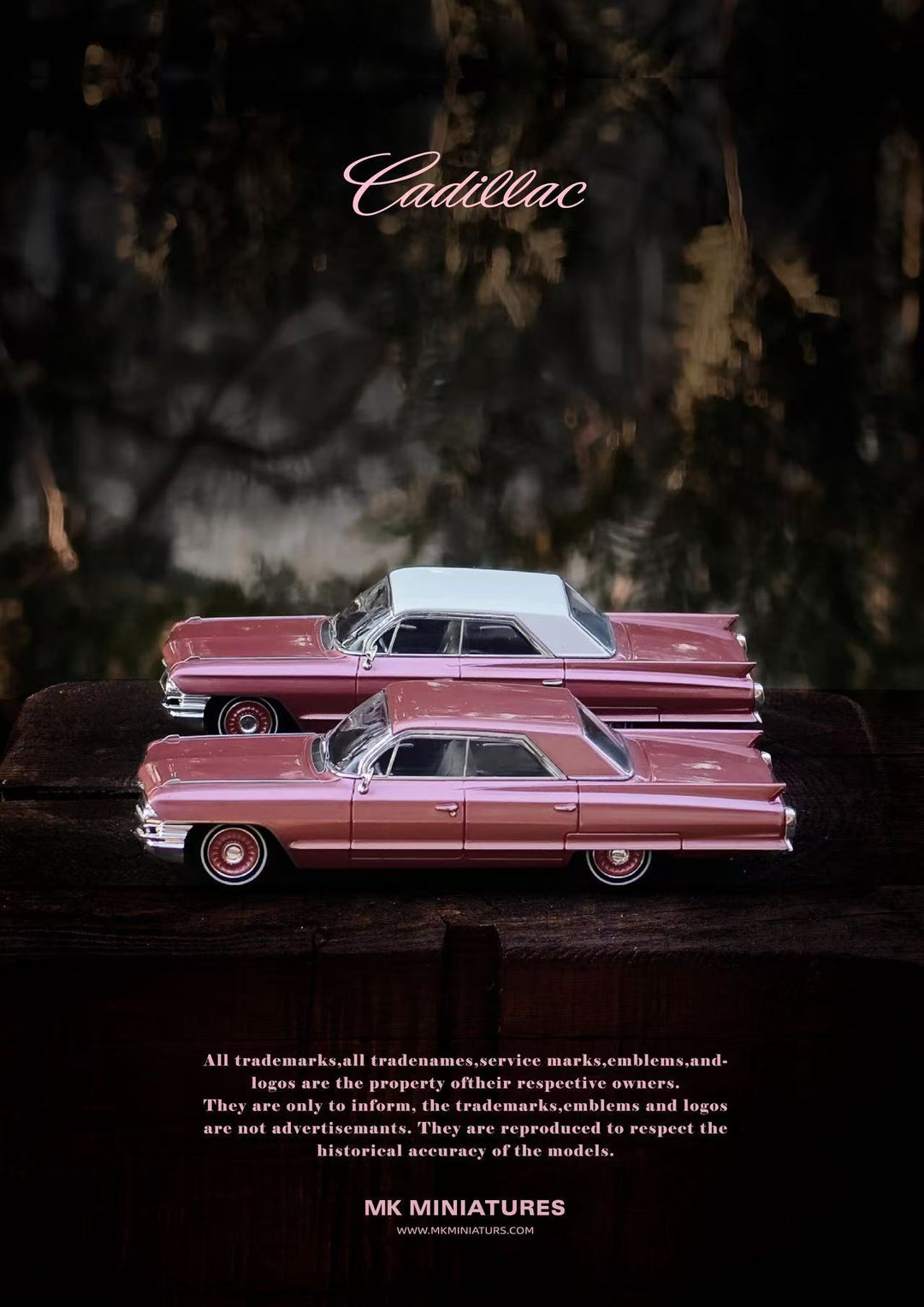 [Preorder] MK Miniatures 1:64 Cadillac DeVille (2 Versions)