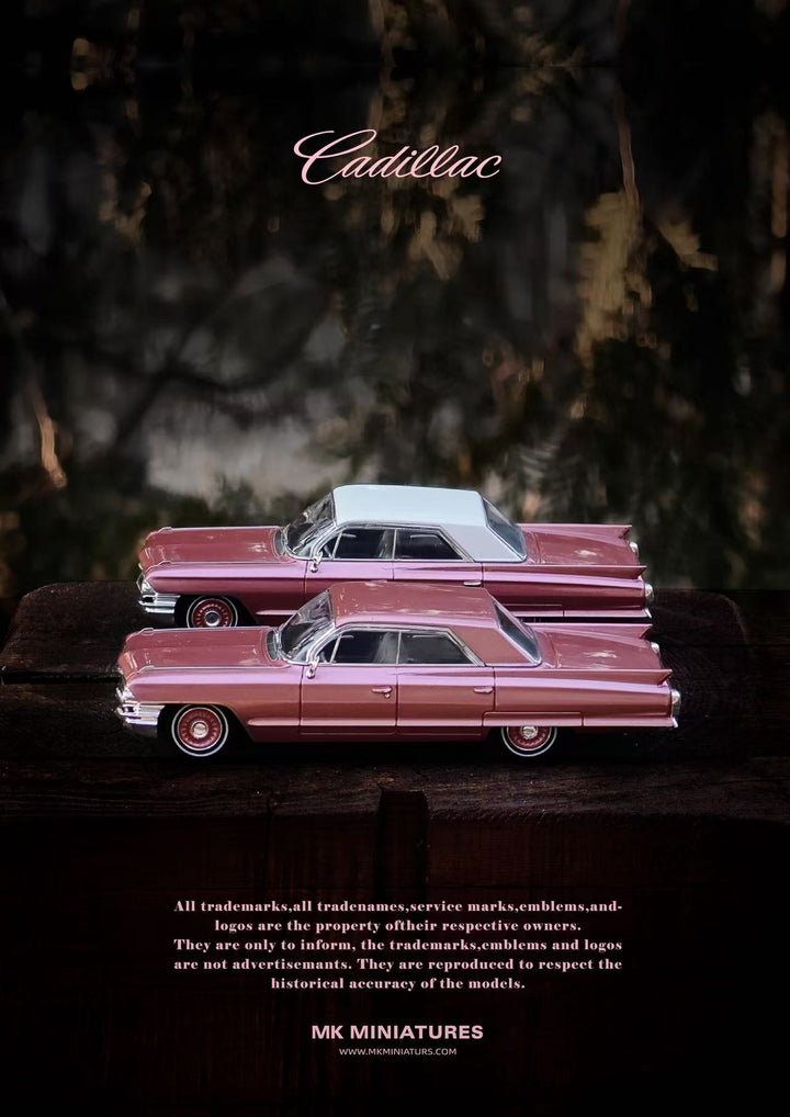 [Preorder] MK Miniatures 1:64 Cadillac DeVille (2 Versions)