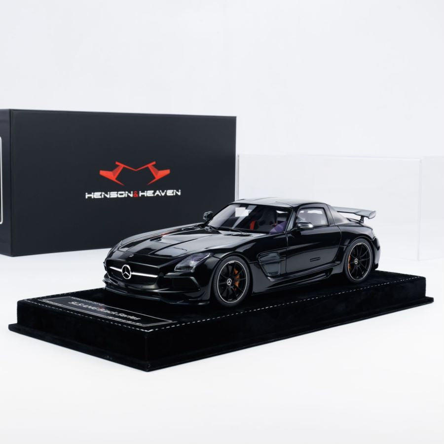 1/18 メルセデスベンツSLS AMG ディーラーエディション HH Model 1:18 Mercedes-Benz SLS AMG Obsidian Black Metallic
