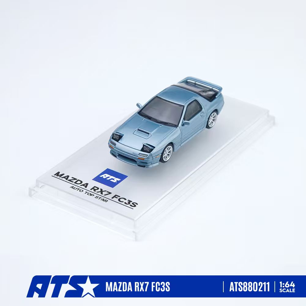 [Preorder] ATS Model 1:64 Mazda RX-7 FC3S (2 Colours) ATS880211/ ATS880212