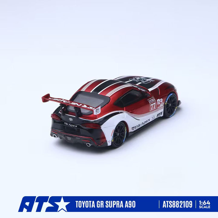[Preorder] ATS Model 1:64 Toyota GR SUPRA A90 Nir Red Hare ATS882107