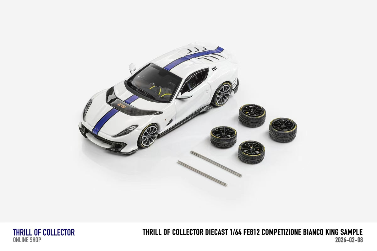 TOC 1:64 Ferrari 812C 3.0 (4 Colours) – Horizon Diecast