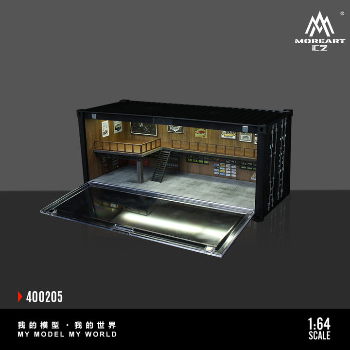 [Preorder] MoreArt 1:64 CONTAINER REPAIR SHOP SCENE MO400205