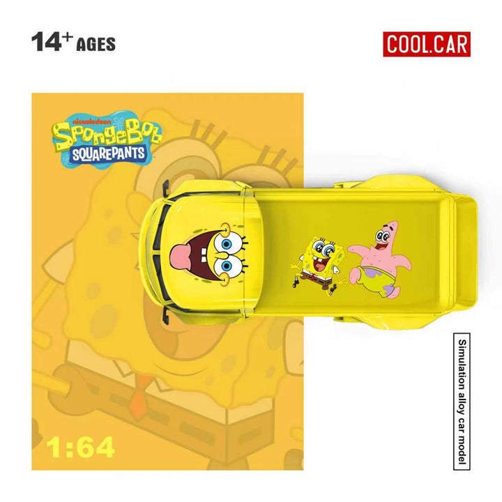 [Preorder] Cool Car 1:64 Volkswagen T1 Pickup - SpongeBob Livery CC643926