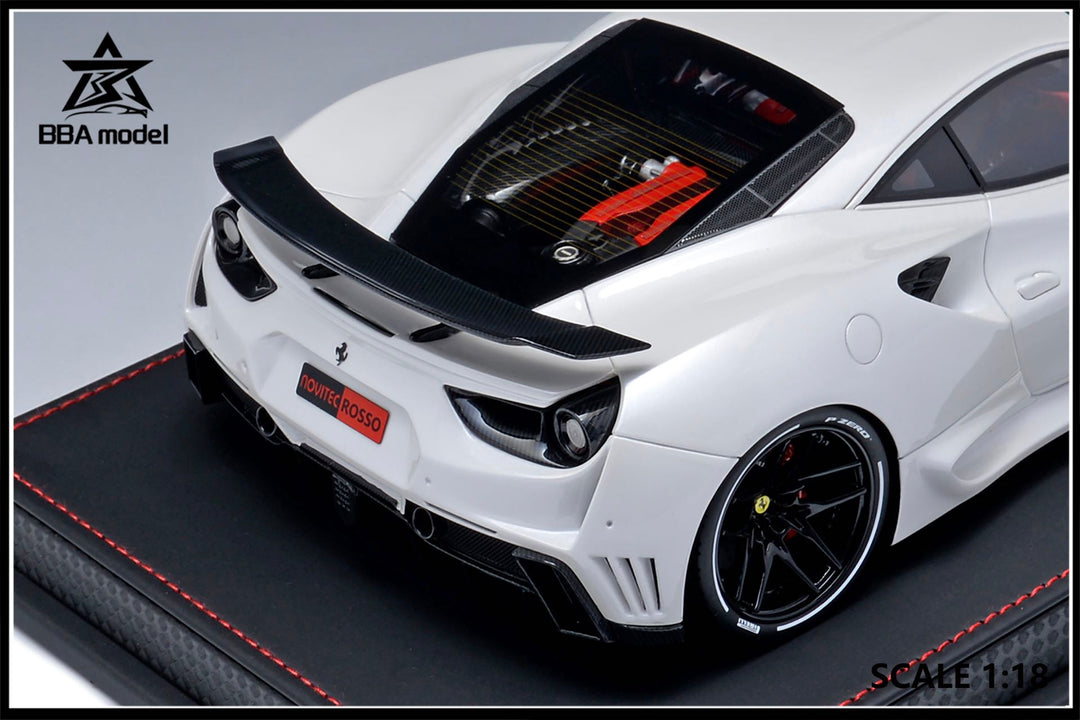 [Preorder] BBA model 1:18 Ferrari 488GTB Novitec (5 Colours)
