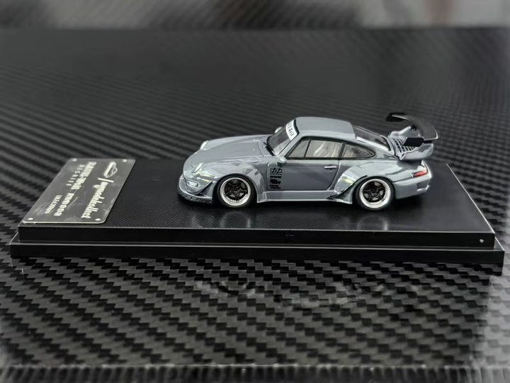 [Preorder] Model Collect 1:64 Porsche RWB993 Grey (2 versions) MC640023G