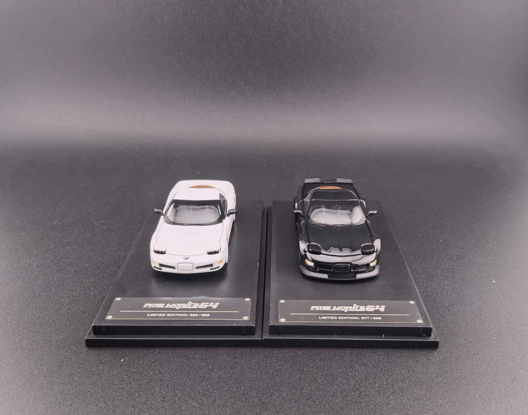[Preorder] Fine Works64 1:64 Corvette C5 (2 Colours)