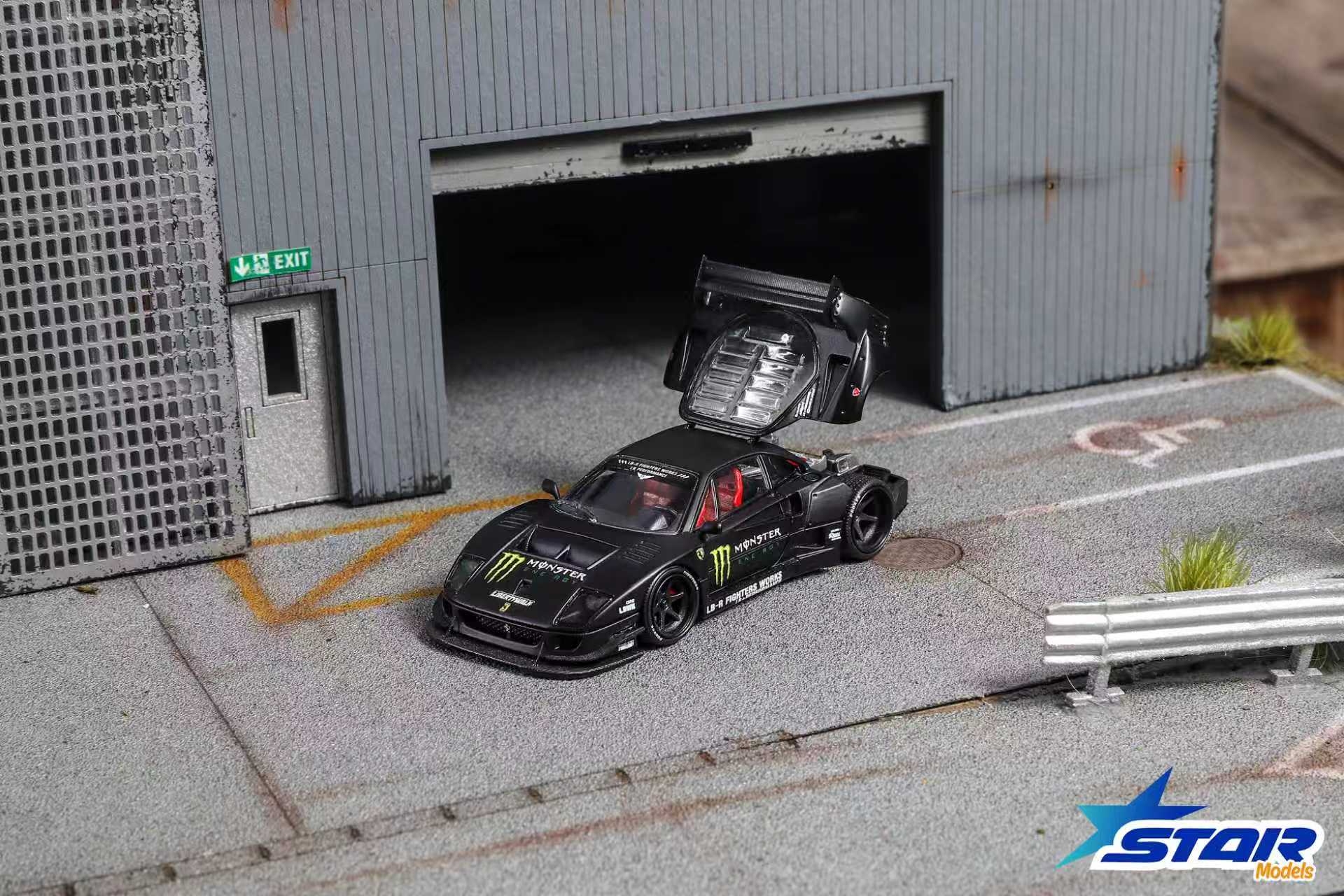 アスタページ Preorder] Star Model 1:64 Supercar F40 LB-Works Wide Body Modified