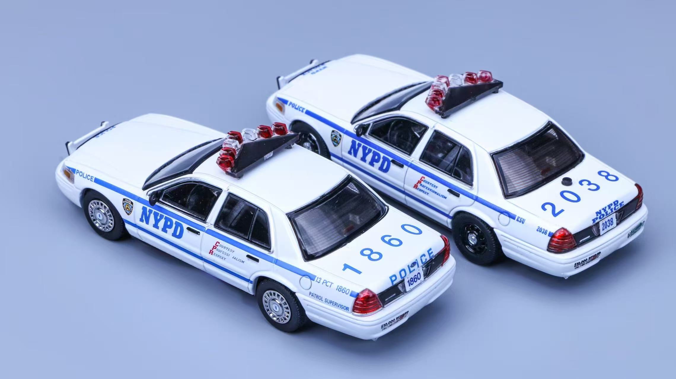 Rollin 1:64 Ford CROWN VICTORIA NYPD New York City Police