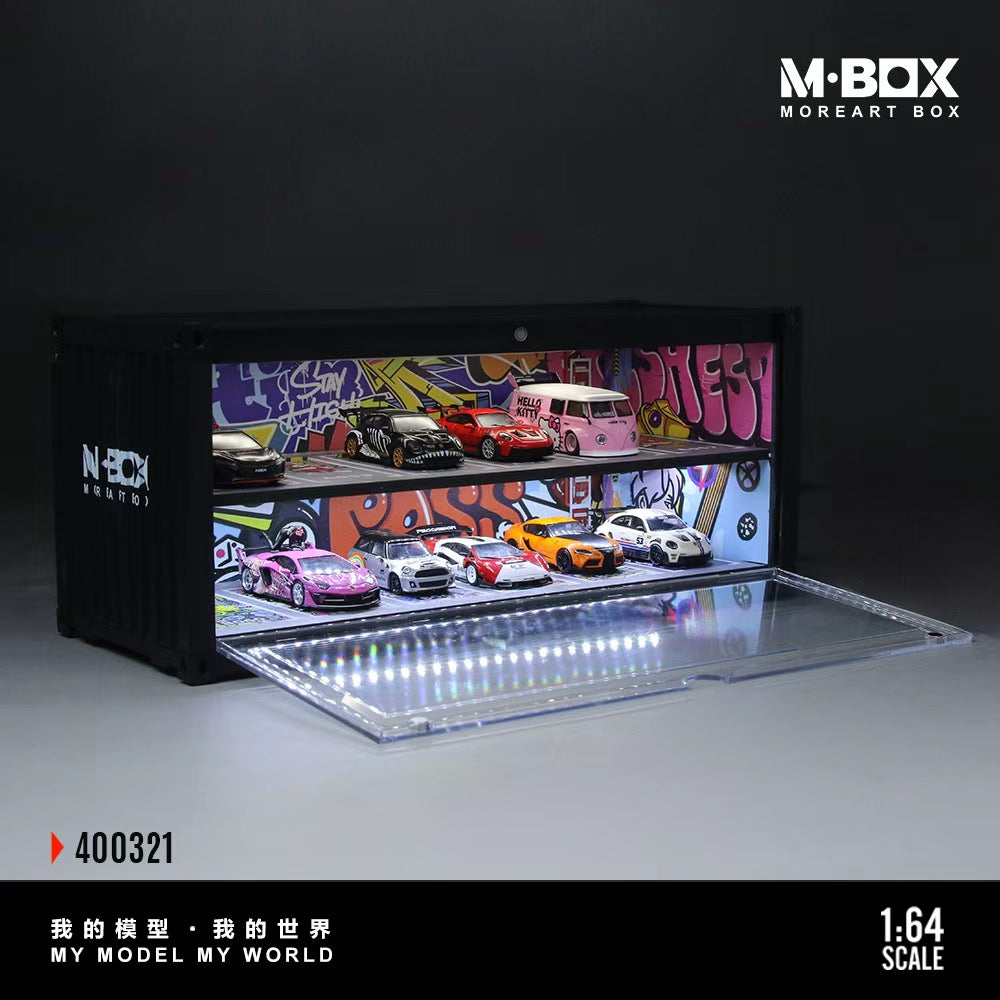 [Preorder] MBOX 1:64 CONTAINER MODEL STORAGE SCENE (2 Versions) MB400321/MB400322
