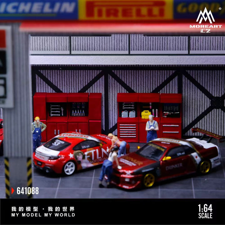[Preorder] MoreArt 1:64 SCENE ACCESSORY REPAIR WORKBENCH (3 Versions) MO641088/ MO641089/ MO641090