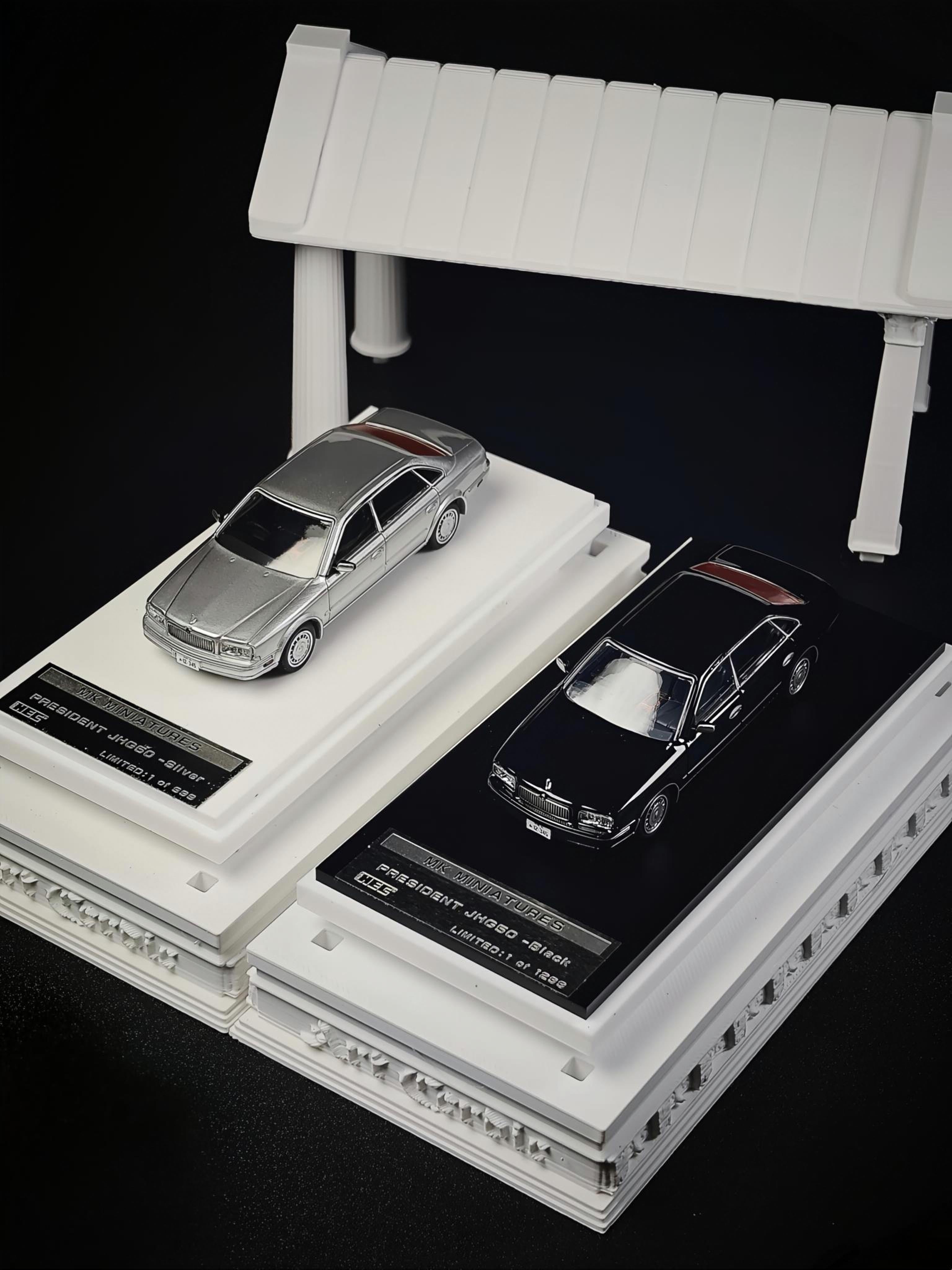 MK Miniatures 1:64 Nissan President JHG50 (2 Colours) – Horizon