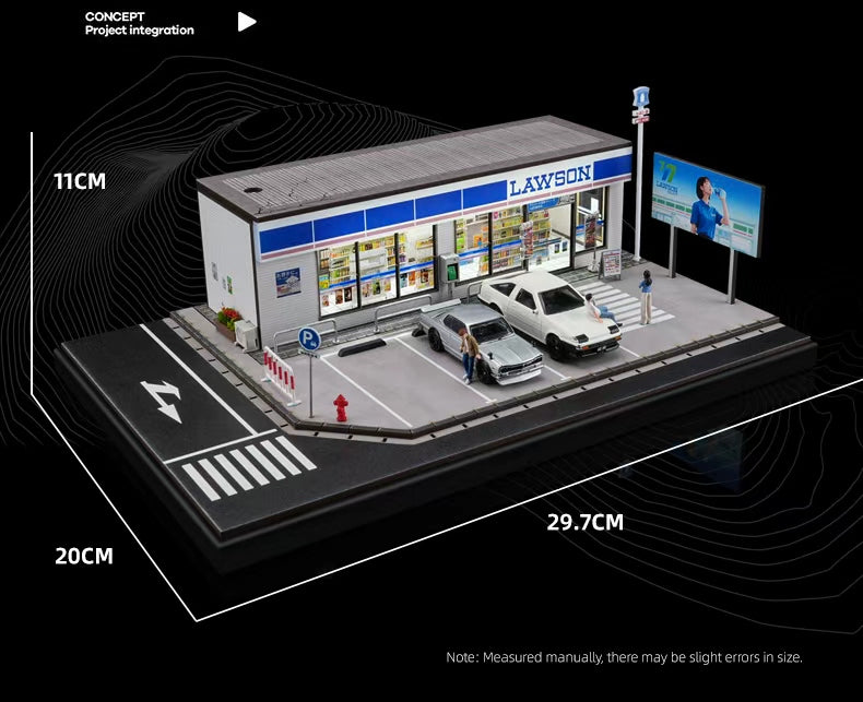 [Preorder] SHOU CANG JIA 1:64 Lawson Convenience Store (Large) SCENE SCJ-82045-A