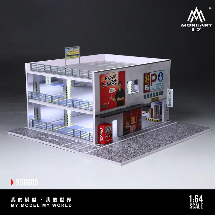 [Preorder] MoreArt 1:64 JAPANESE PARKING BUILDING SCENE MO936605