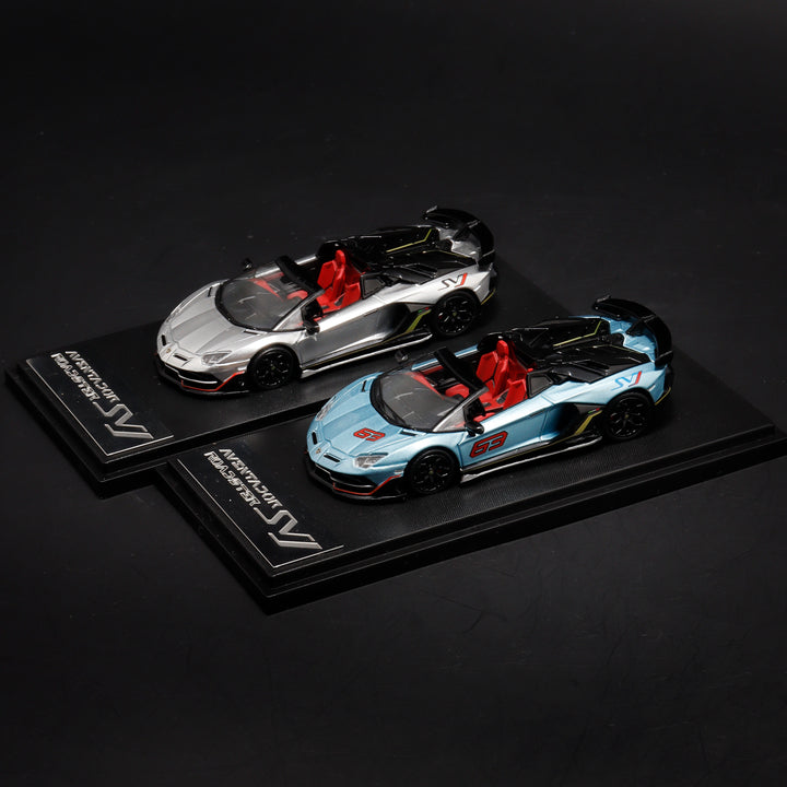 [Preorder] Maxwell Model 1:64 Lamborghini Aventador SVJ63 Roadster (2 Colours)