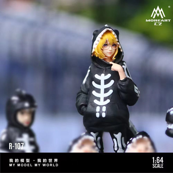 [Preorder] MoreArt 1:64 Bone Dragon Family Figure Set MO223107