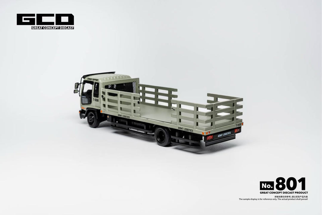 [Preorder] GCD 1:64 Forward dropside medium Duty Truck (2 Versions) KS-106-801/ KS-106-802