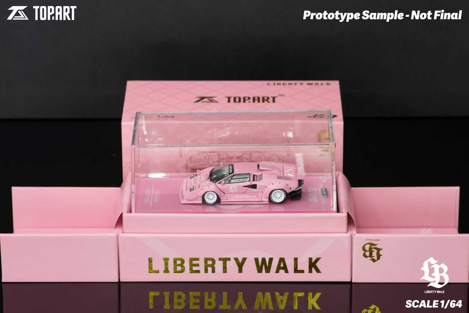 Preorder] TOPART 1:64 LBWK Lamborghini Countach TAO640012