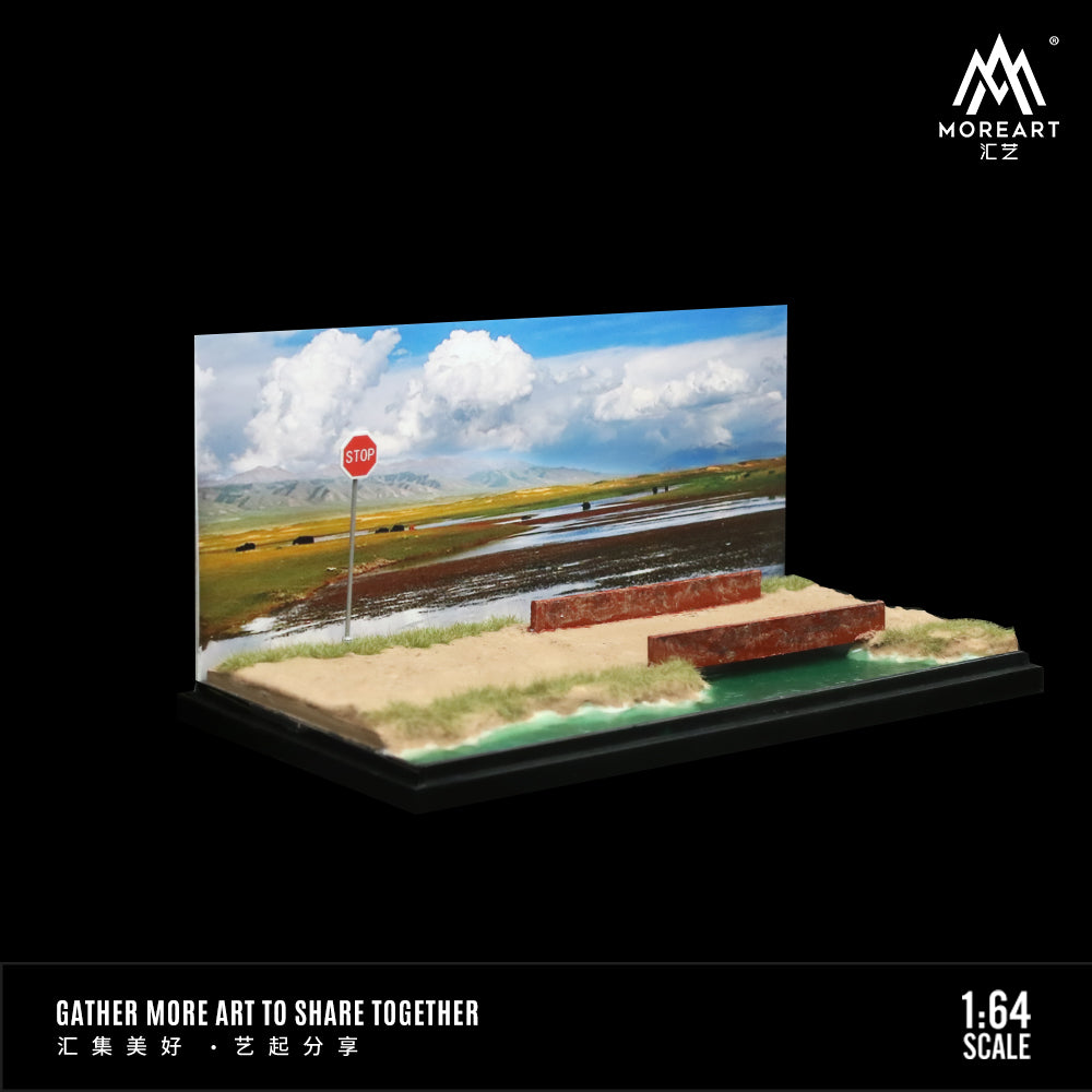 [Preorder] MoreArt 1:64 WETLAND PARK HIGHWAY SCENE MODEL