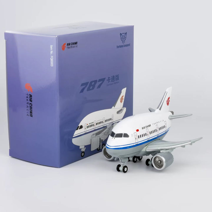 [Preorder] Fortune Leopard Boeing 787 Cartoon Airplane (3 Variants) FO60001/FO60002/FO60003
