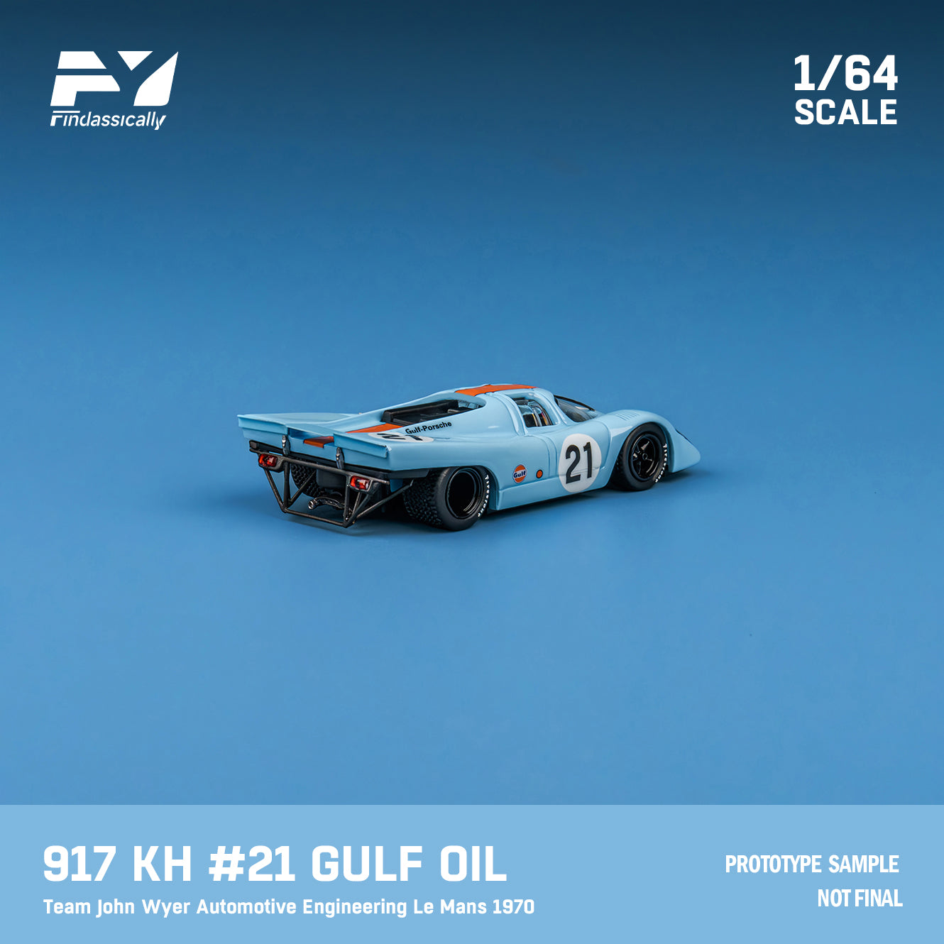 Findclassically 1:64 Porsche 917K Gulf - Team John Wyer Automotive