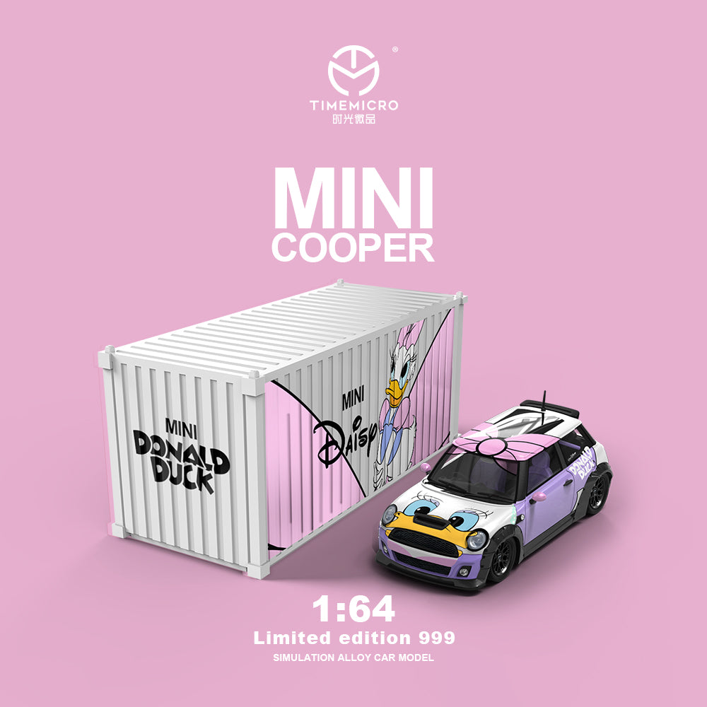TimeMicro x Internet celebrity owner joint 1:64 BMW MINI COOPER Daisy ...