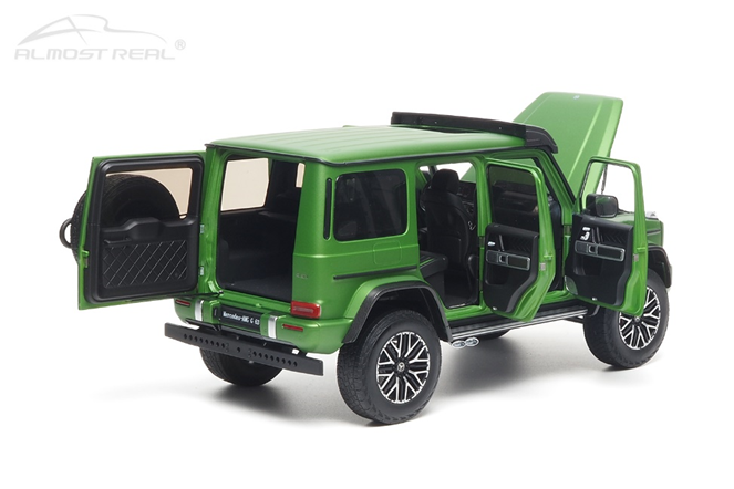 [Preorder] Almost Real 1:18 Mercedes-AMG G 63 4x4² - 2023 - Green Hell Magno 1/18 820821