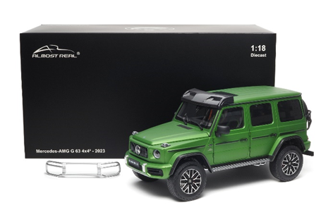 [Preorder] Almost Real 1:18 Mercedes-AMG G 63 4x4² - 2023 - Green Hell Magno 1/18 820821