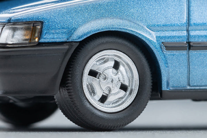 Tomytec TLVN 1:64 Toyota Corolla Levin 2-door GT (blue) 1983 LV-N284d