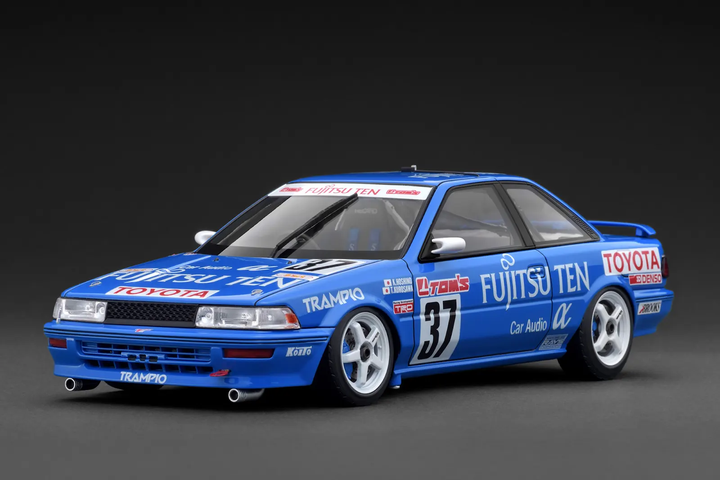 [Preorder] Ignition Model 1:18 FUJITSU TEN TOM'S COROLLA (#37) 1991 JTC IG3863