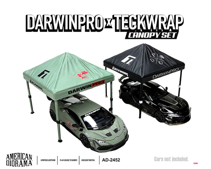 [Preorder] American Diorama 1:64 DarwinPro x Teckwrap Canopy set – MiJo Exclusives AD-2452MJ