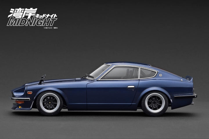 [Preorder] Ignition Model 1:18 NISSAN Fairlady Z (S30) Blue MIDNIGHT Devil's Z With Mr. Akio Asakura IG3591