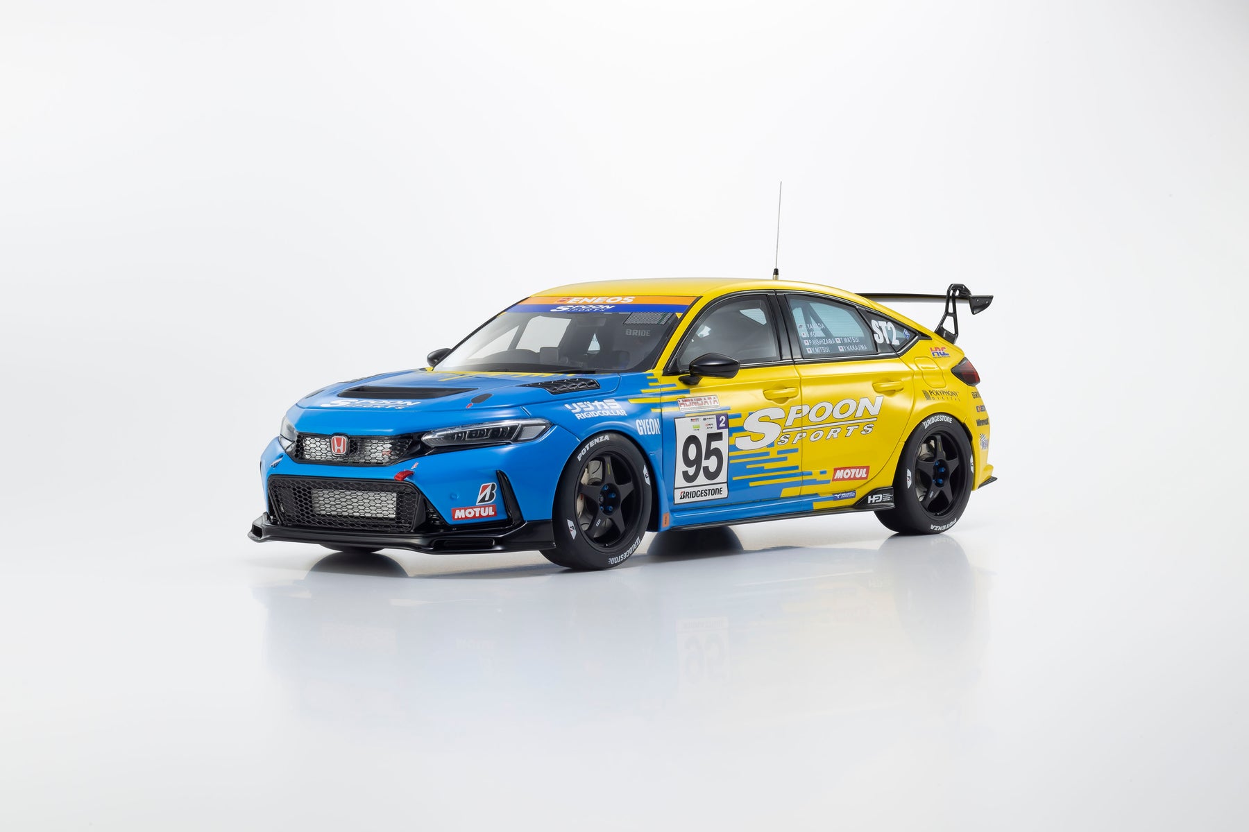 Preorder] Kyosho 1:18 Honda Civic(FL5) SPOON #95 KSR18067Y