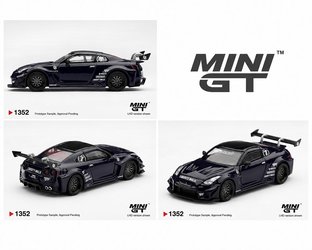 [Preorder] Mini GT 1:64 LB-Silhouette WORKS GT NISSAN 35GT-RR Ver.2 INOZETEK Edition – Limited Edition MGT01352-BL